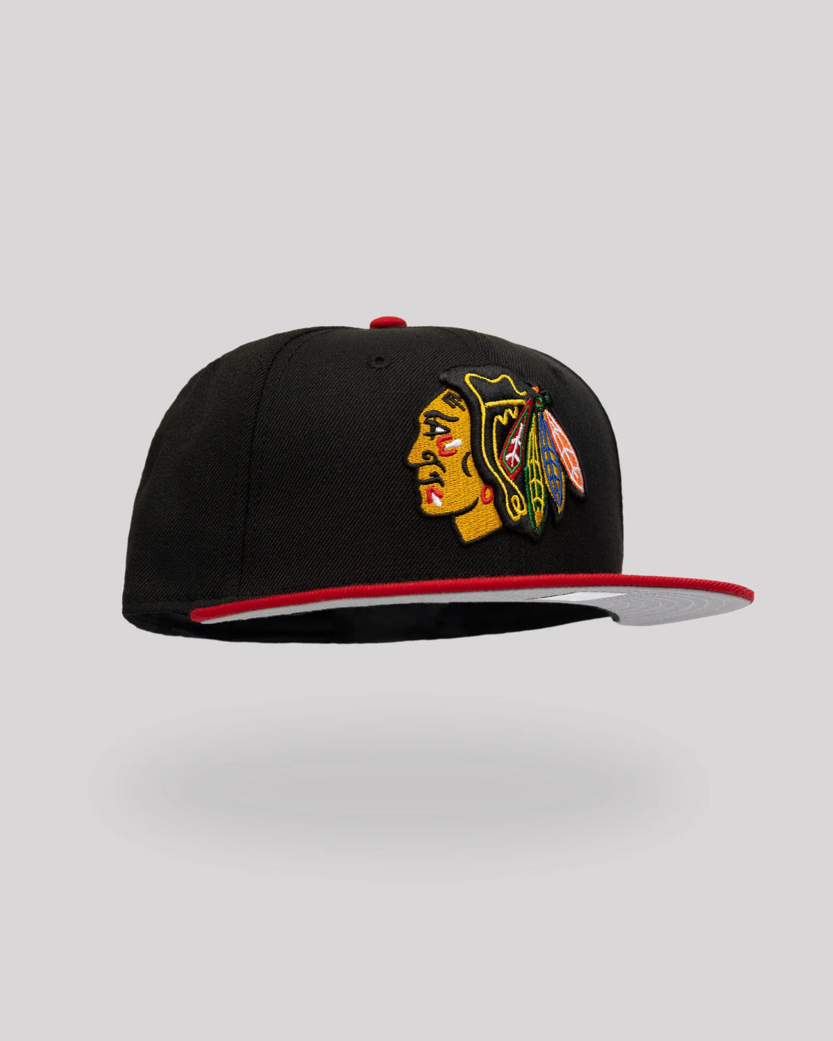 Gorra 59FIFTY Chicago Blackhawks Primary Logo – Negra / Roja Imagen principal del producto