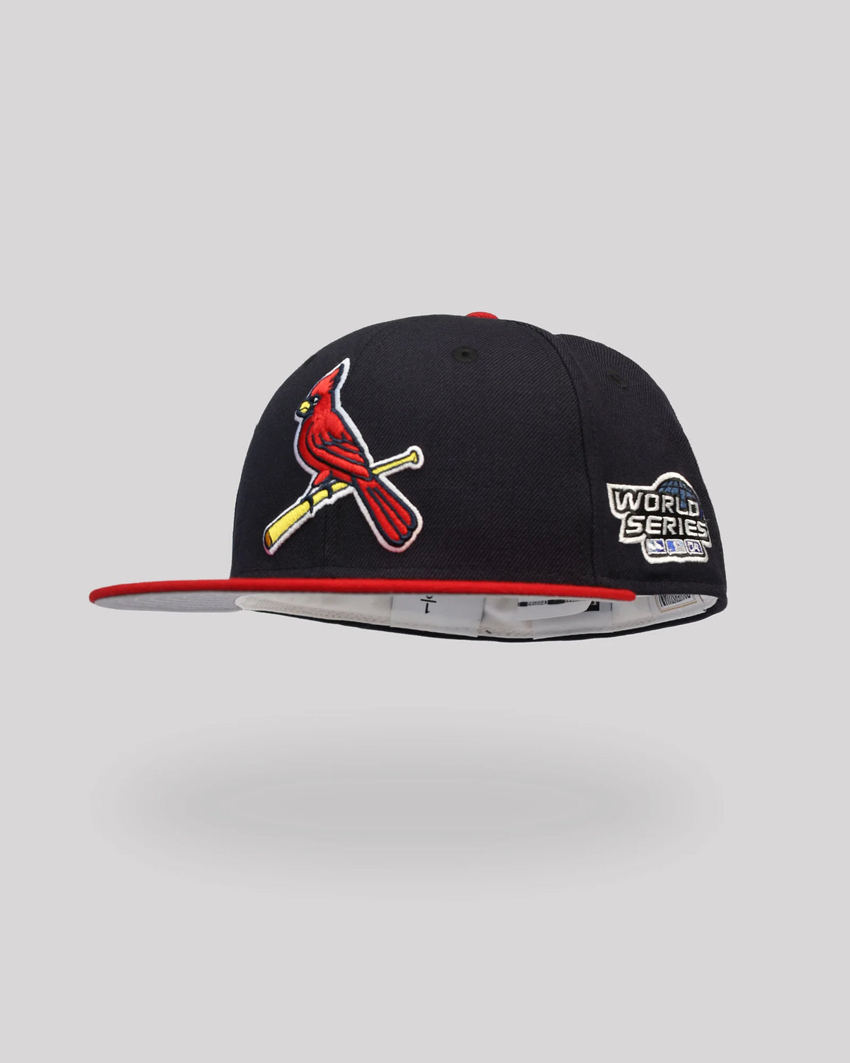 Gorra 59FIFTY St. Louis Cardinals Serie Mundial – Azul Marino / Rojo