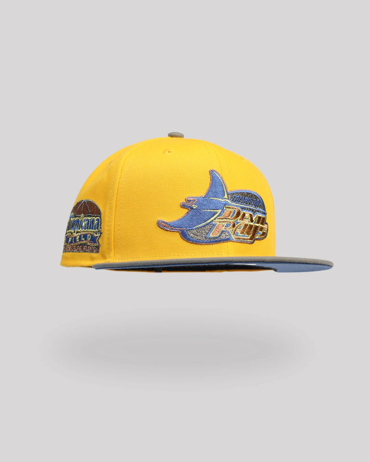 Gorra 59FIFTY Tampa Bay Devil Rays Tropicana Field – Amarilla
