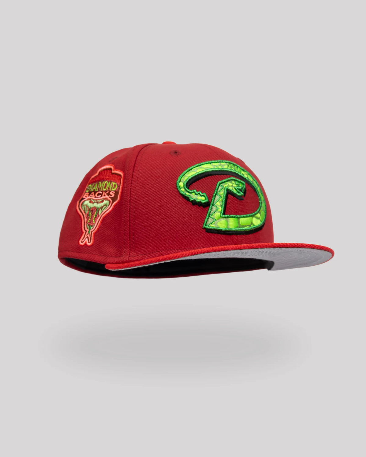 Gorra 59FIFTY Arizona Diamondbacks Snake D – Roja / Verde Imagen principal del producto