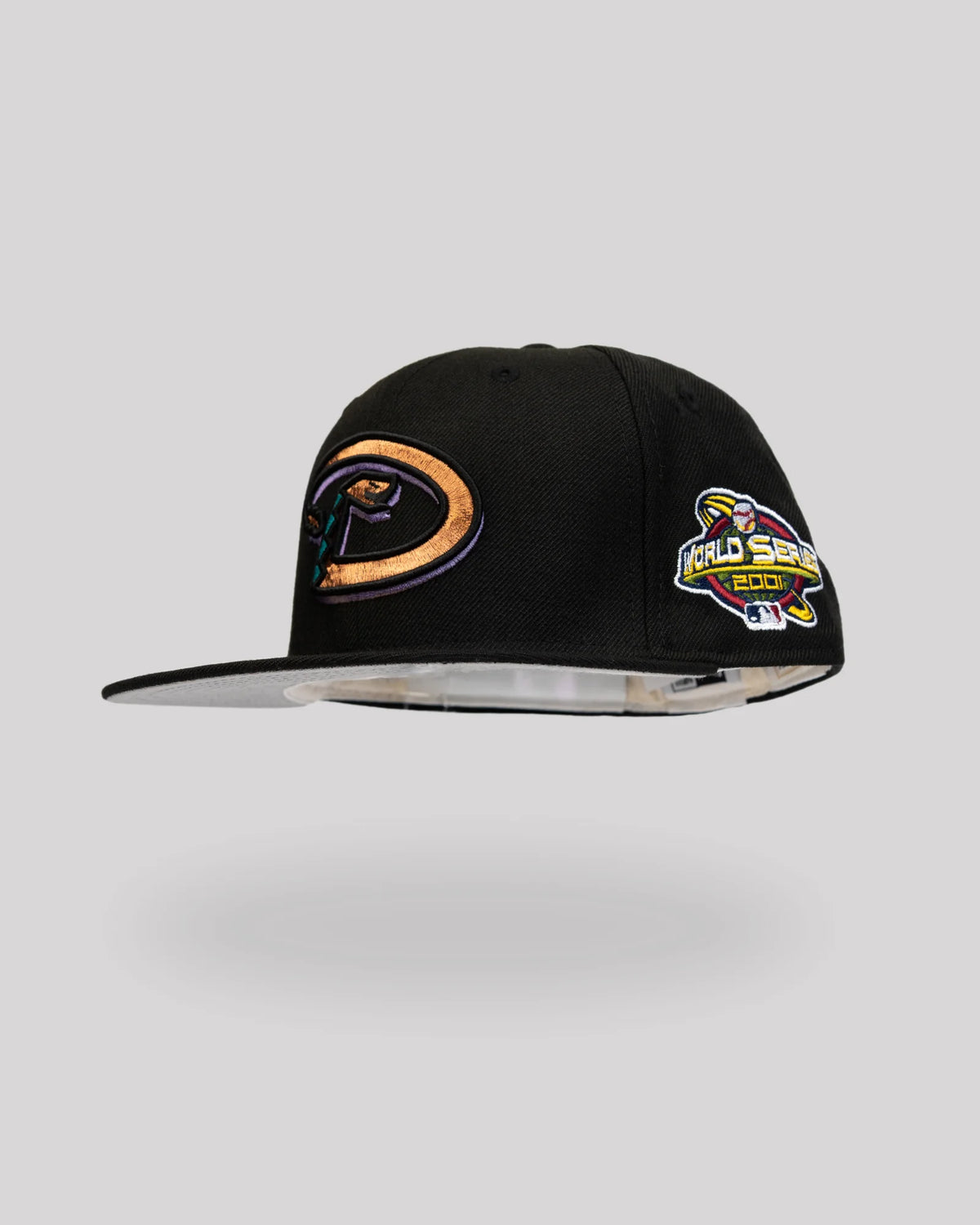 Gorra 59FIFTY Arizona Diamondbacks Serie Mundial 2001 – Negra / Cobre
