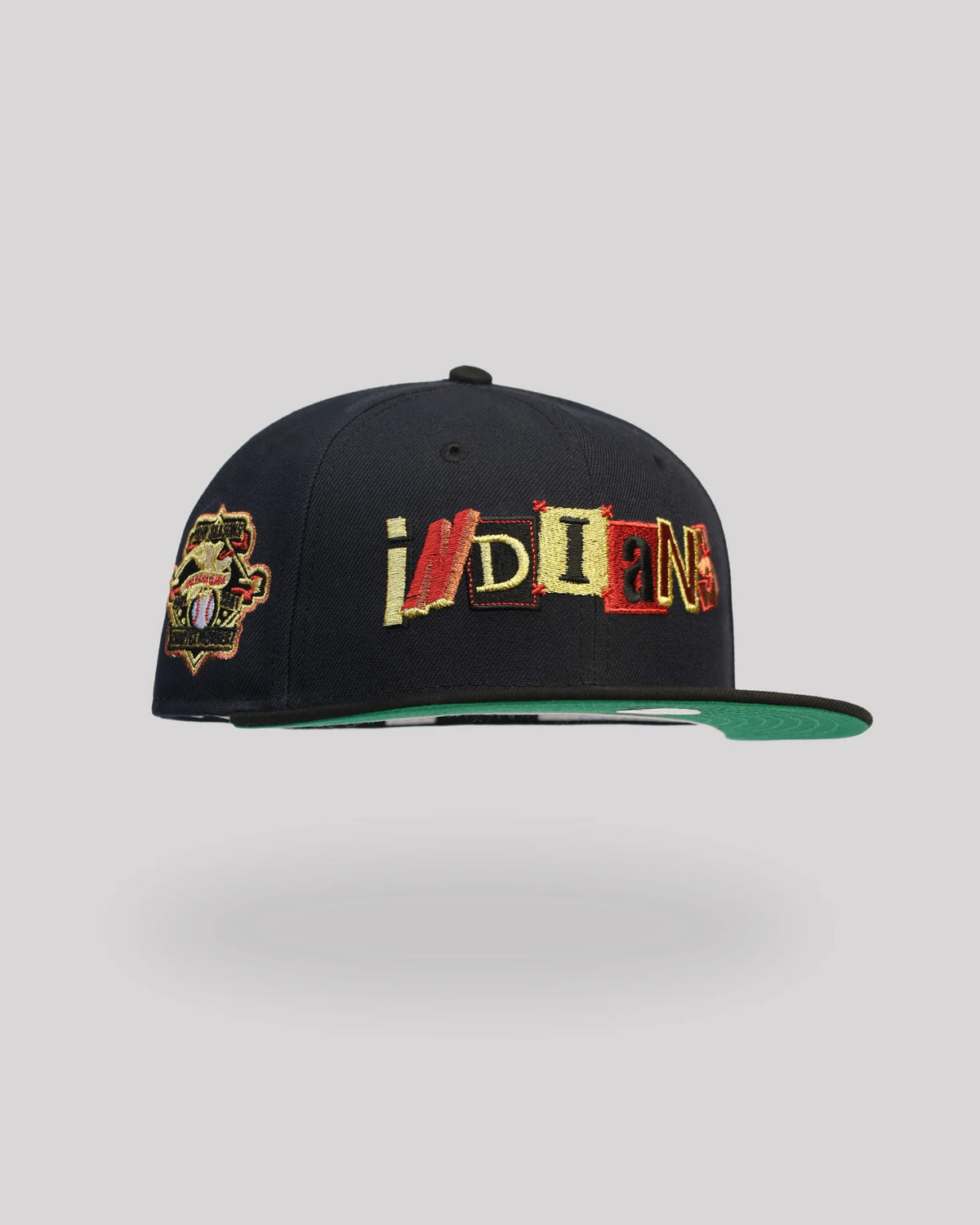 Gorra 59FIFTY Cleveland Indians Ransom Note – Azul Marino Imagen principal del producto