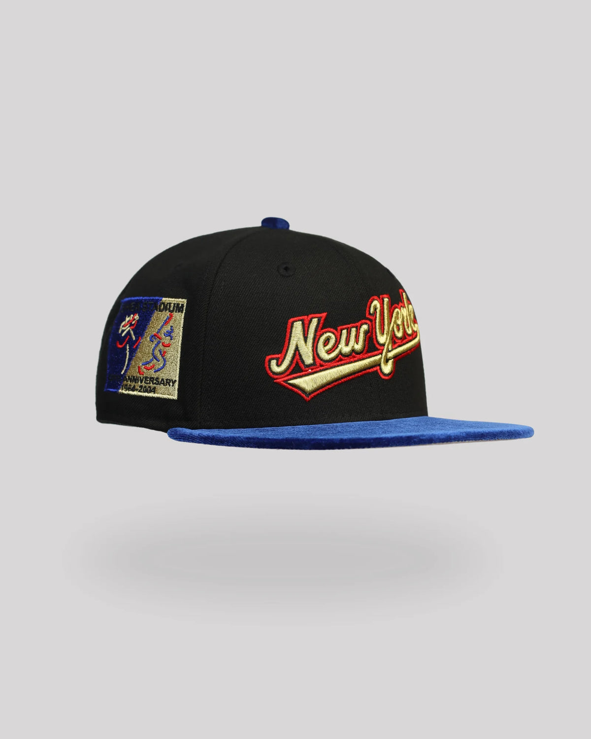 Gorra 59FIFTY New York Mets Velvet – Negra / Azul Imagen principal del producto