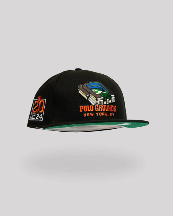 Gorra 59FIFTY New York Giants Polo Grounds "Say Hey" – Negra / Naranja