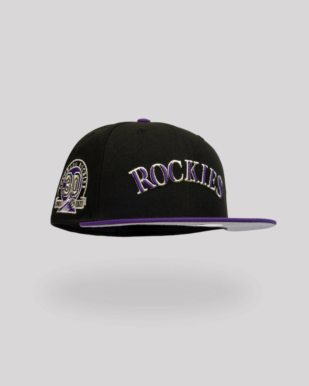 Gorra 59FIFTY Colorado Rockies 30th Anniversary – Negra / Morada