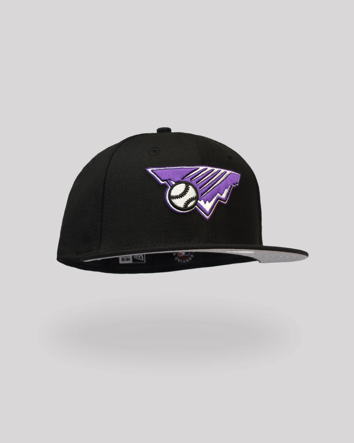 Gorra 59FIFTY Colorado Rockies Logo Throwback – Negra Imagen principal del producto