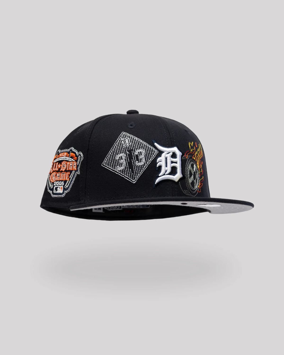Gorra 59FIFTY Detroit Tigers Hot Rod All-Star Game 2005 – Negra