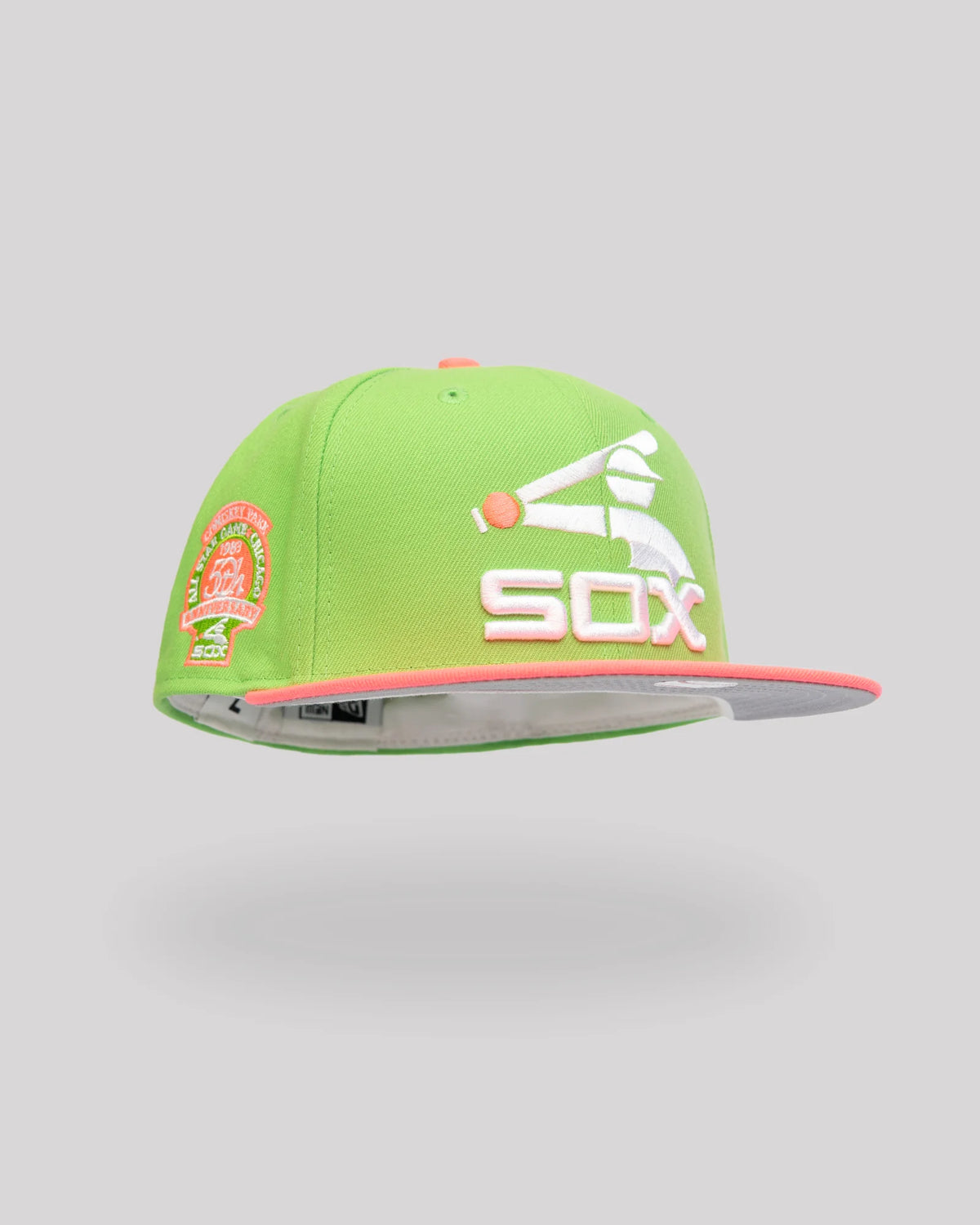 Gorra 59FIFTY Chicago White Sox Lime Citrus – Verde Lima / Rosado Imagen principal del producto